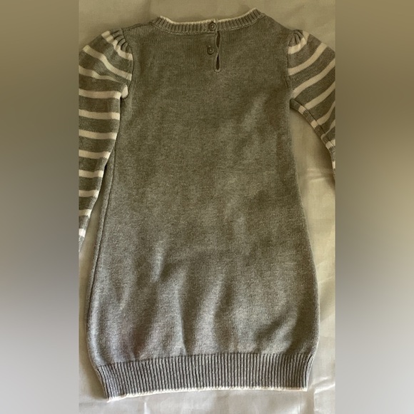 Gymboree Gray and White Snowman Sweater Dress - Picture 5 of 7